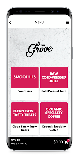 The Grove - Smoothies & Juice Screen 2