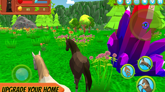 Horse Family: Animal Simulator Mod APK 1.056 (Unlimited money) Gallery 3
