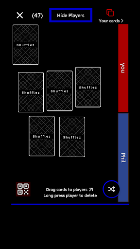 Shufflez - playing cards Screen 2