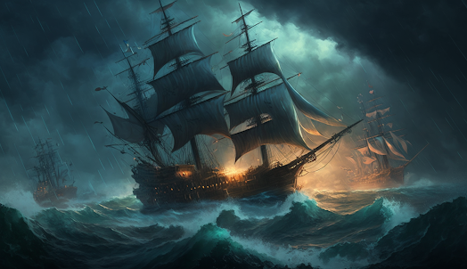 Pirate art pictures