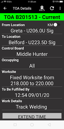 eTAP Screen 3