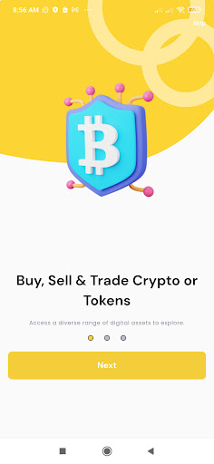 Android application Thecryptofortune screenshort