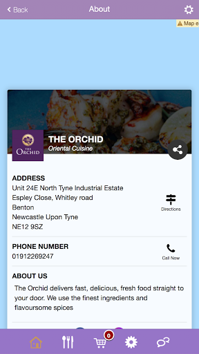 The Orchid Takeaway NE12 Screen 2