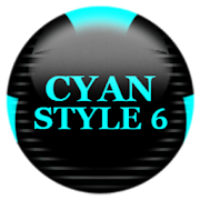 Cyan Icon Pack Style 6 ✨Free✨