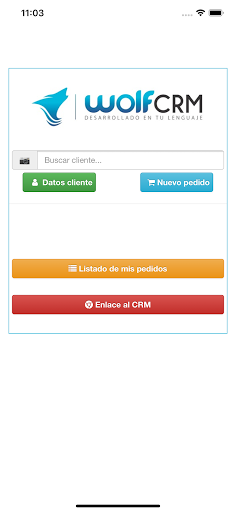 wolfCRM Screen 3