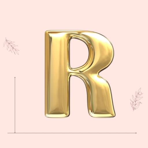 R Letter Wallpaper