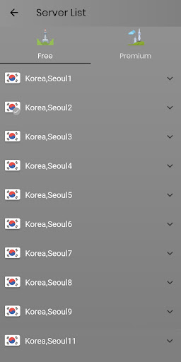 VPN KOREA - Secure VPN Proxy Screenshot 2 - AppWisp.com