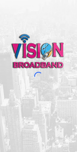 Android application Vision Broadband screenshort