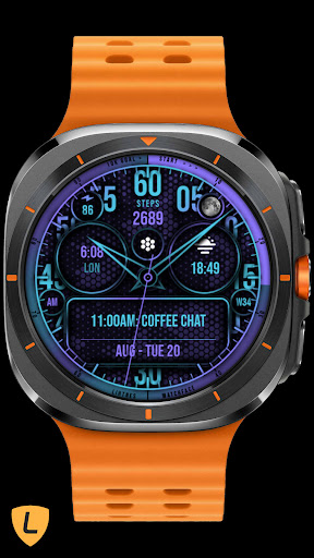 Android application Analog Watch Face 031 screenshort