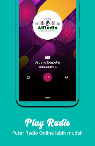 Android application Al-Ikhlash Radio screenshort