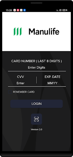 Manulife Balance Checker Screen 2