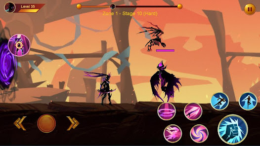 Shadow fighter 2: Shadow & ninja fighting games APK MOD – ressources Illimitées (Astuce) screenshots hack proof 2