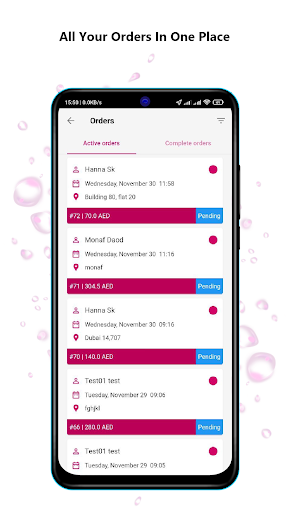 Russail Delivery Screen 3