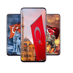 Cover Image of 下载 Turkish Flag Wallpaper HD 2021  APK