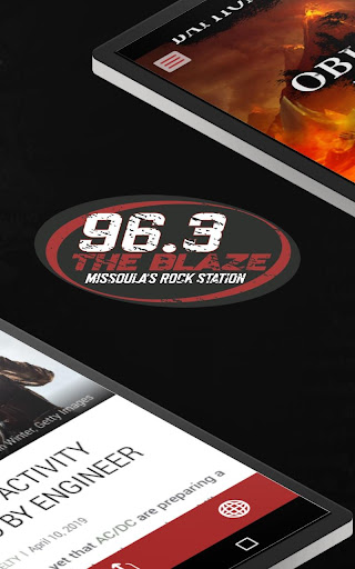 Screenshot of 96.3 The Blaze (KBAZ)