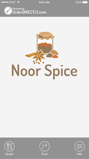 Android application Noor Spice, Pontefract screenshort