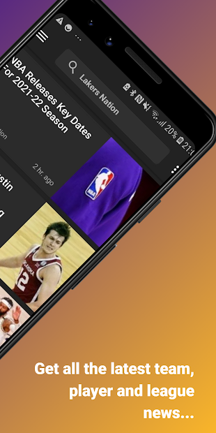 Captura de Pantalla 3 Lakers News Reader android