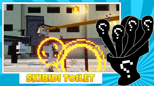 Skibidi Toilet mod for mcpe