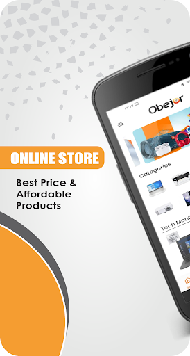 Obejor Online Shopping App Screen 3