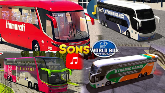 Captura 1 Sons World Bus Driving Simulat android
