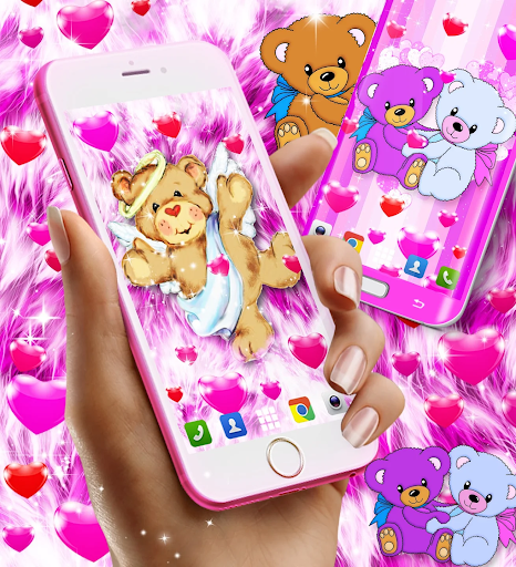 Android application Teddy Bear Wallpaper screenshort