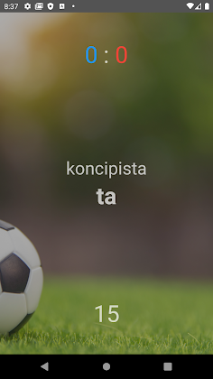 Slovní fotbal - Screenshot 2