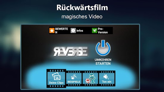 Rückwärtsfilm: magisches Video Screenshot
