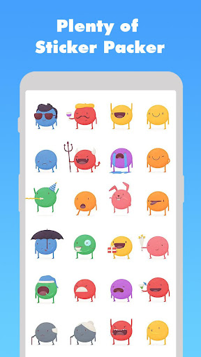 Android application SmileSticker - Emoji&Gif screenshort