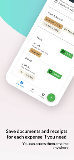 Projects Budget Planner  Projects Expense Tracker