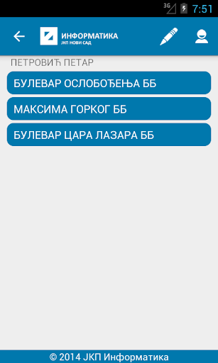 Moji Računi Screen 2