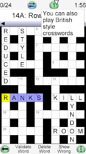 Barred Crossword