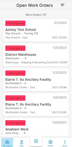 Facilitron Works Screen 3