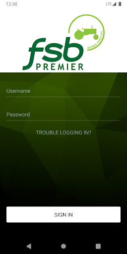 Android application FSB Premier screenshort