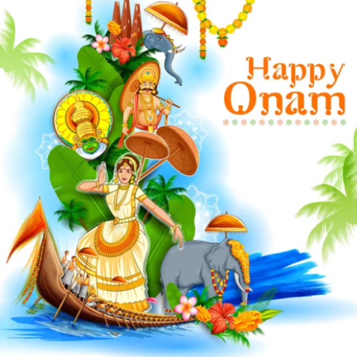 Happy Onam Images 2023 logo