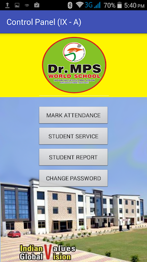 Dr. MPS School Class Teacher Screen 2