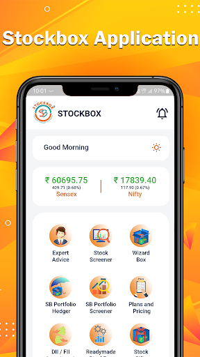 Android application StockBox Technologies screenshort