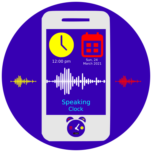 S-Clock (Smart Speaking Clock)  Icon