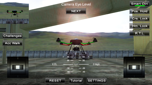 Android application Quadcopter FX Simulator screenshort