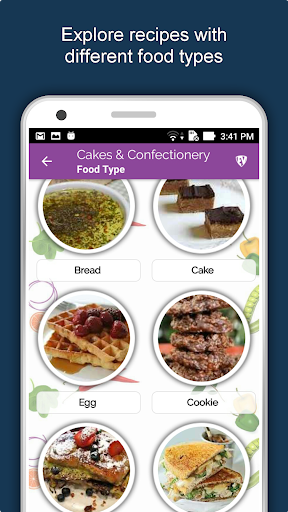 Screenshot of Cake Recipes, Baking Recipes