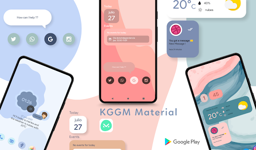 Material KGGM para KWGT