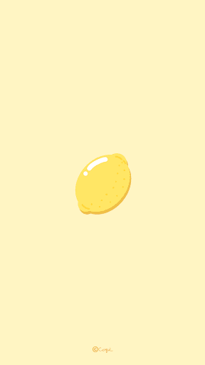 Android application 카카오톡 테마 - 구미구미젤리_레몬옐로 (카톡테마) screenshort