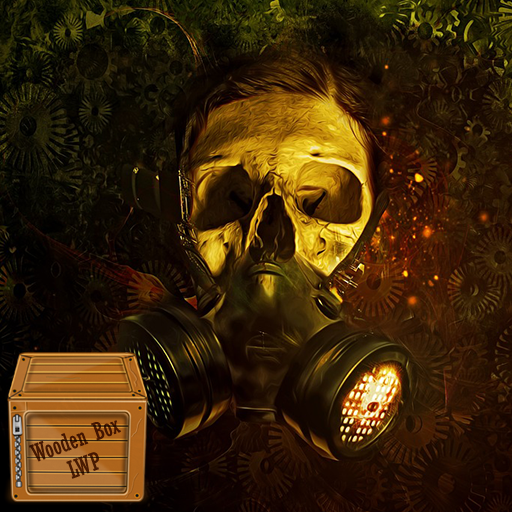 gas mask wallpaper logo