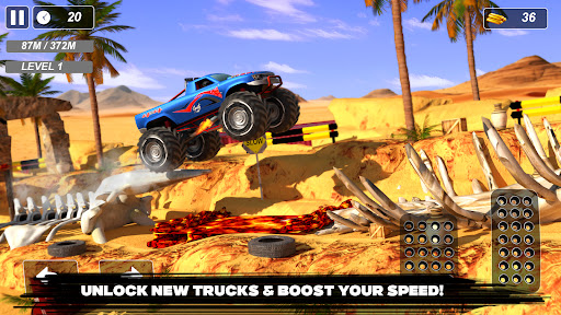 4x4 Monster Truck Offroad Game