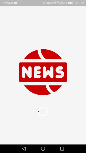 Android application World news screenshort