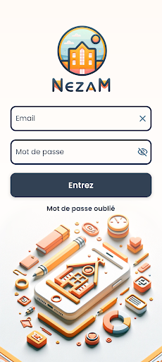 Android application Nezam screenshort