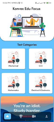 Android application Konvex: Test App screenshort