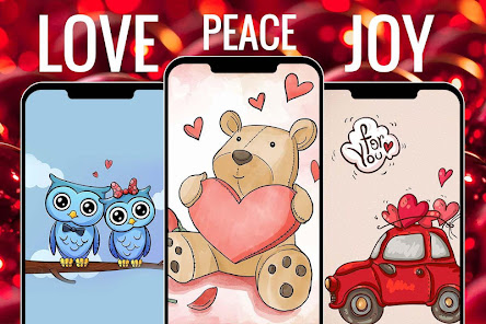 Valentine's Day Love Wallpaper 1.0 APK + Mod (Unlimited money) إلى عن على ذكري المظهر