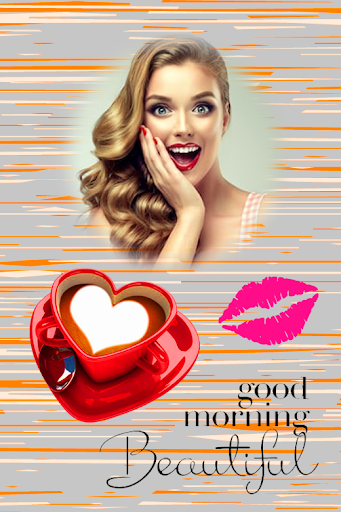 Android application Good Morning Frames screenshort