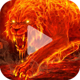 Fire Tiger Animated Wallpaper icon