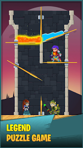 Captura 7 Princesa Rescate:Héroe Guerrer android